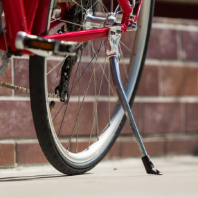 Подножка для велосипеда на 1 перо вилки универсальная