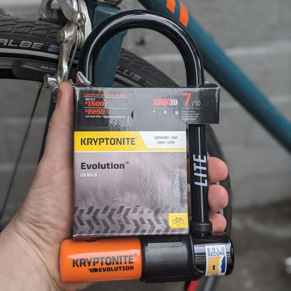 Замок KRYPTONITE Evolution Lite Mini-6 - фото 3