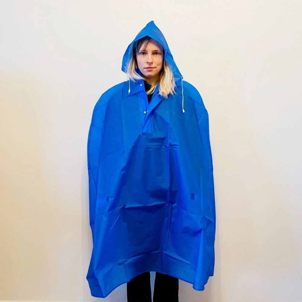 Дождевик M-Wave синий - фото 3