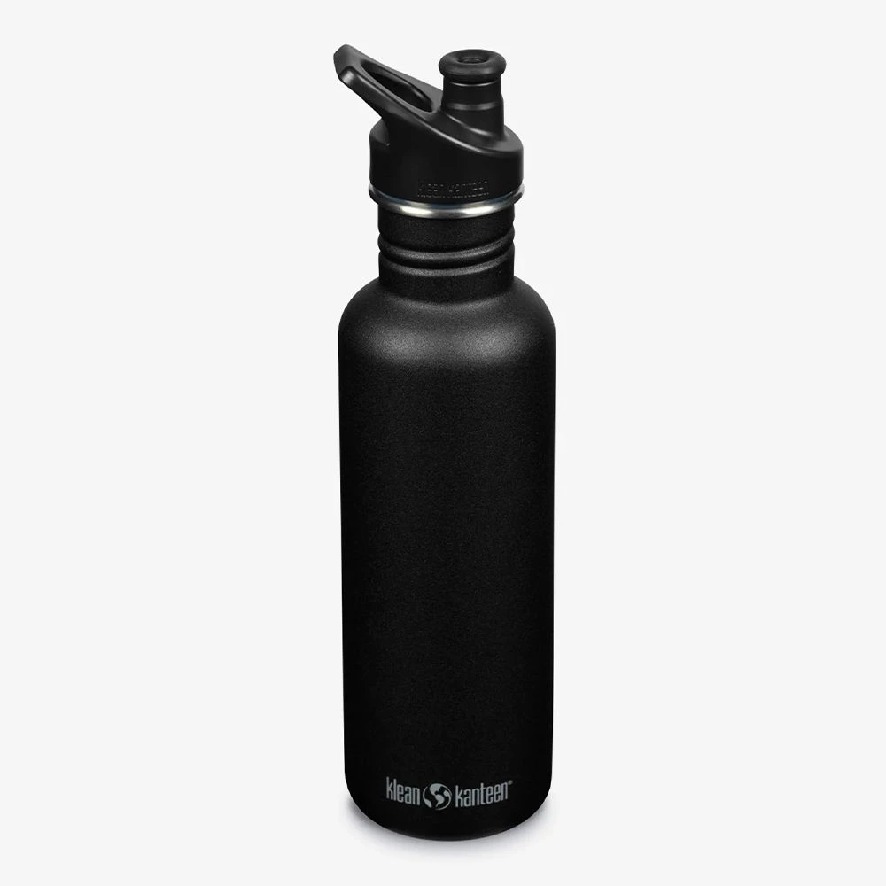 Бутылка Klean Kanteen Classic Sport 800 мл Black - фото 1
