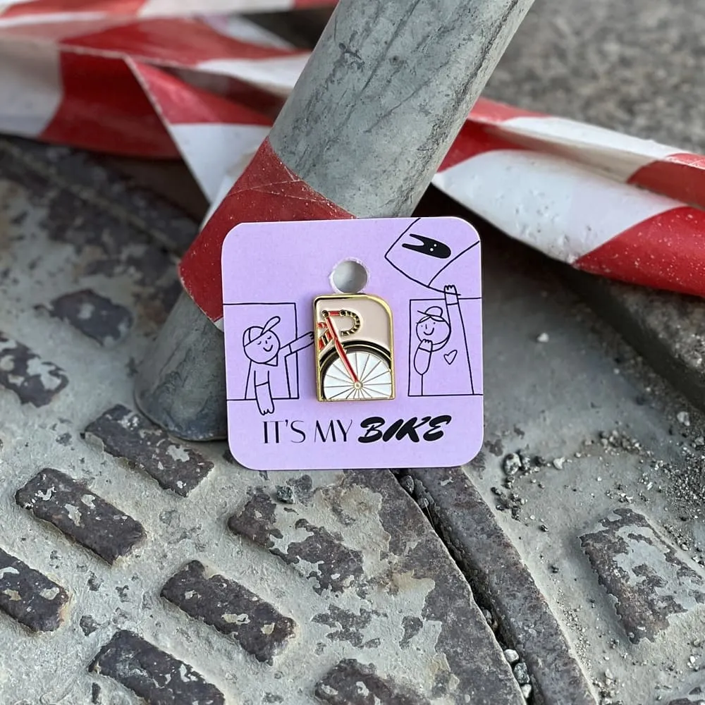 Значок it's my!bike Bike and Wheel - фото 1