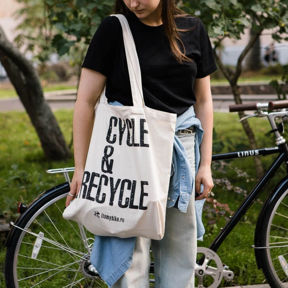 Шоппер CYCLE and RECYCLE - фото 4