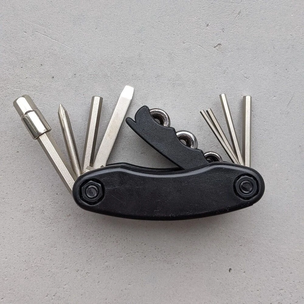 Велосипедный мультиключ Руслан (12 функций) - фото 1