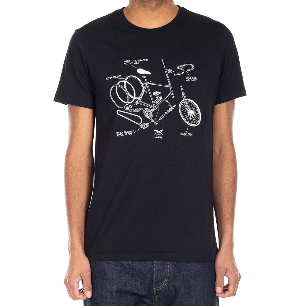 Футболка Iriedaily Bikeplosion Tee Black мужская - фото 2