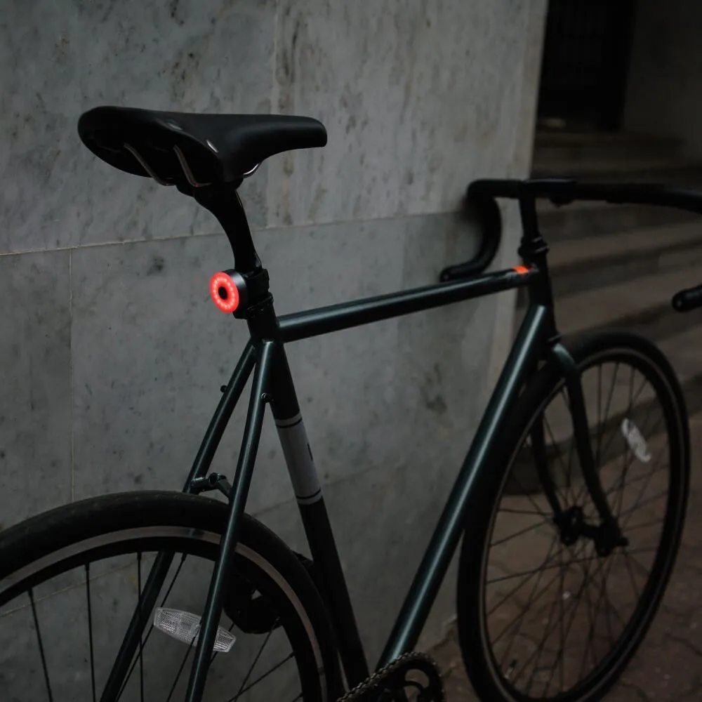Задний велофонарь яркий и круглый - фото 2