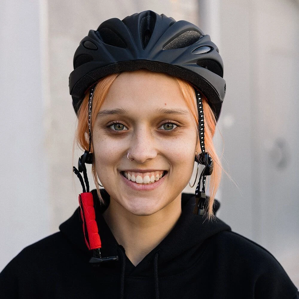 Велосипедный шлем Los Raketos VERTIGO Black-Rose S-M - фото 2