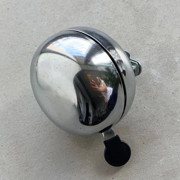 Хромированный большой звонок Дин-дон - фото 1