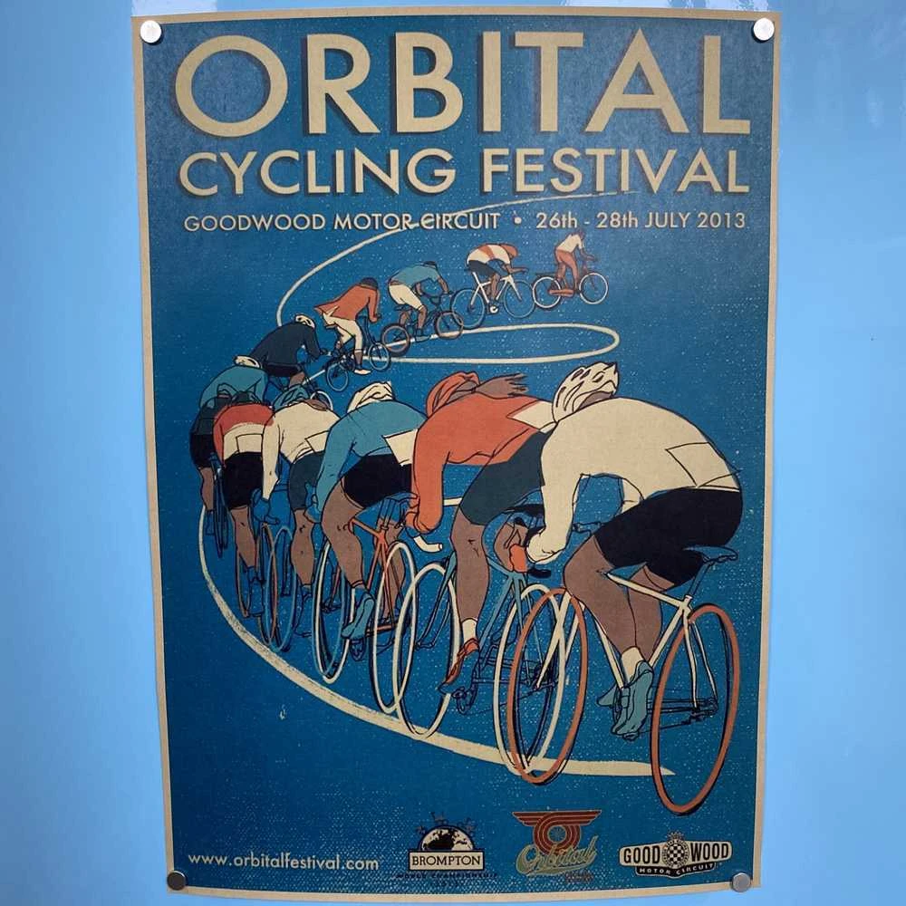 Винтажные постеры с велосипедом (разные дизайны) - фото 10