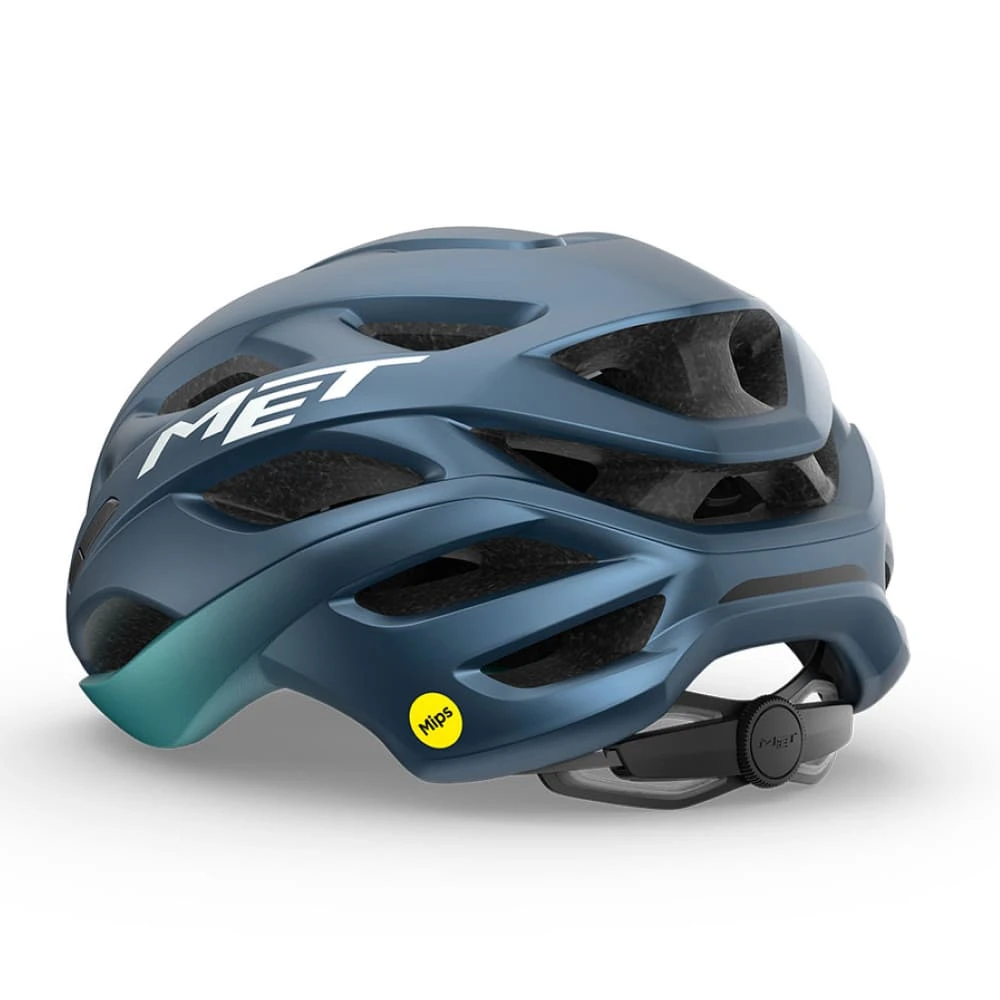 Велошлем MET Estro MIPS Navy/Teal L - фото 6