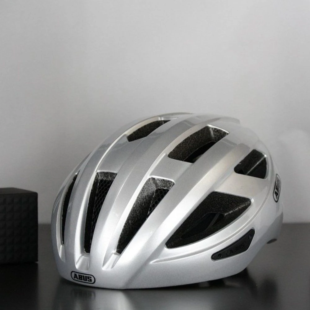 Велошлем ABUS Macator Gleam Silver L - фото 11