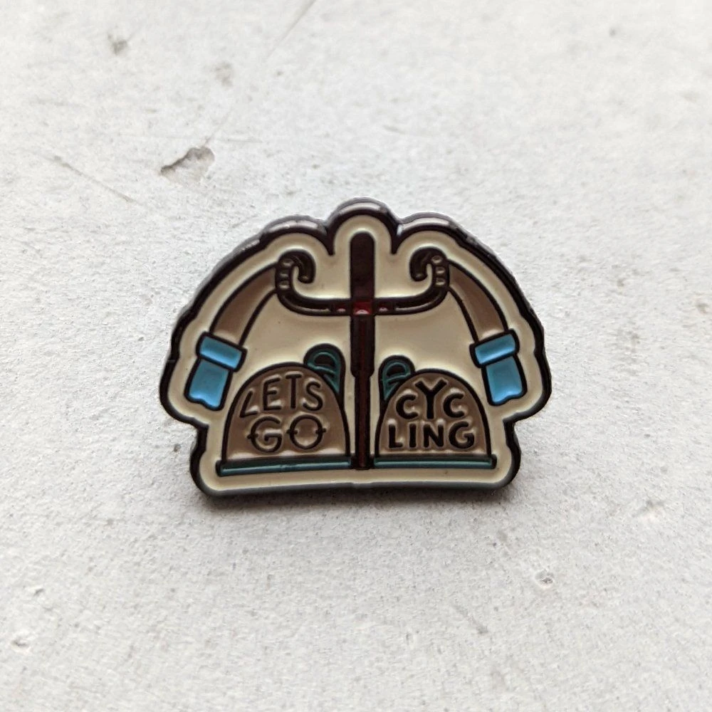 Значок it's my!bike Let's Go Cycling - фото 2