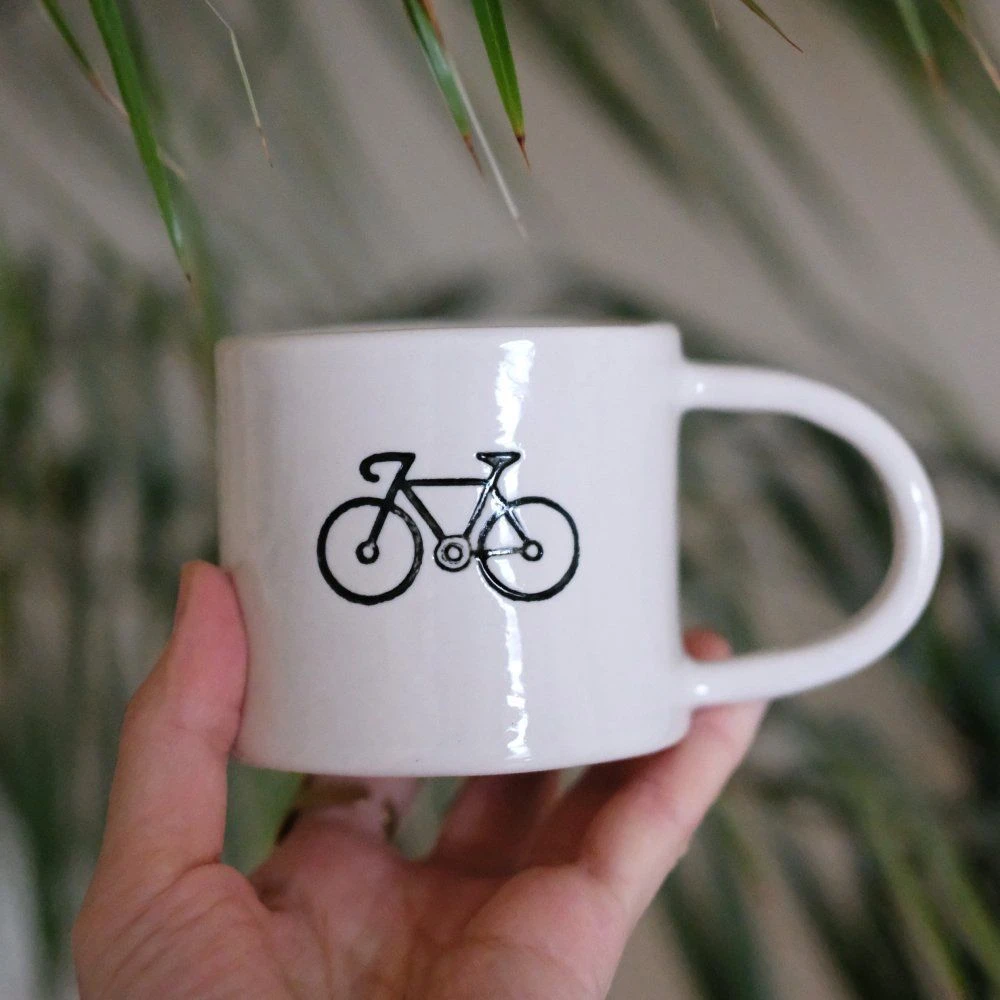 Кружка с велосипедом - фото 2