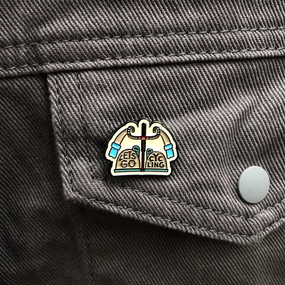 Значок it's my!bike Let's Go Cycling - фото 1