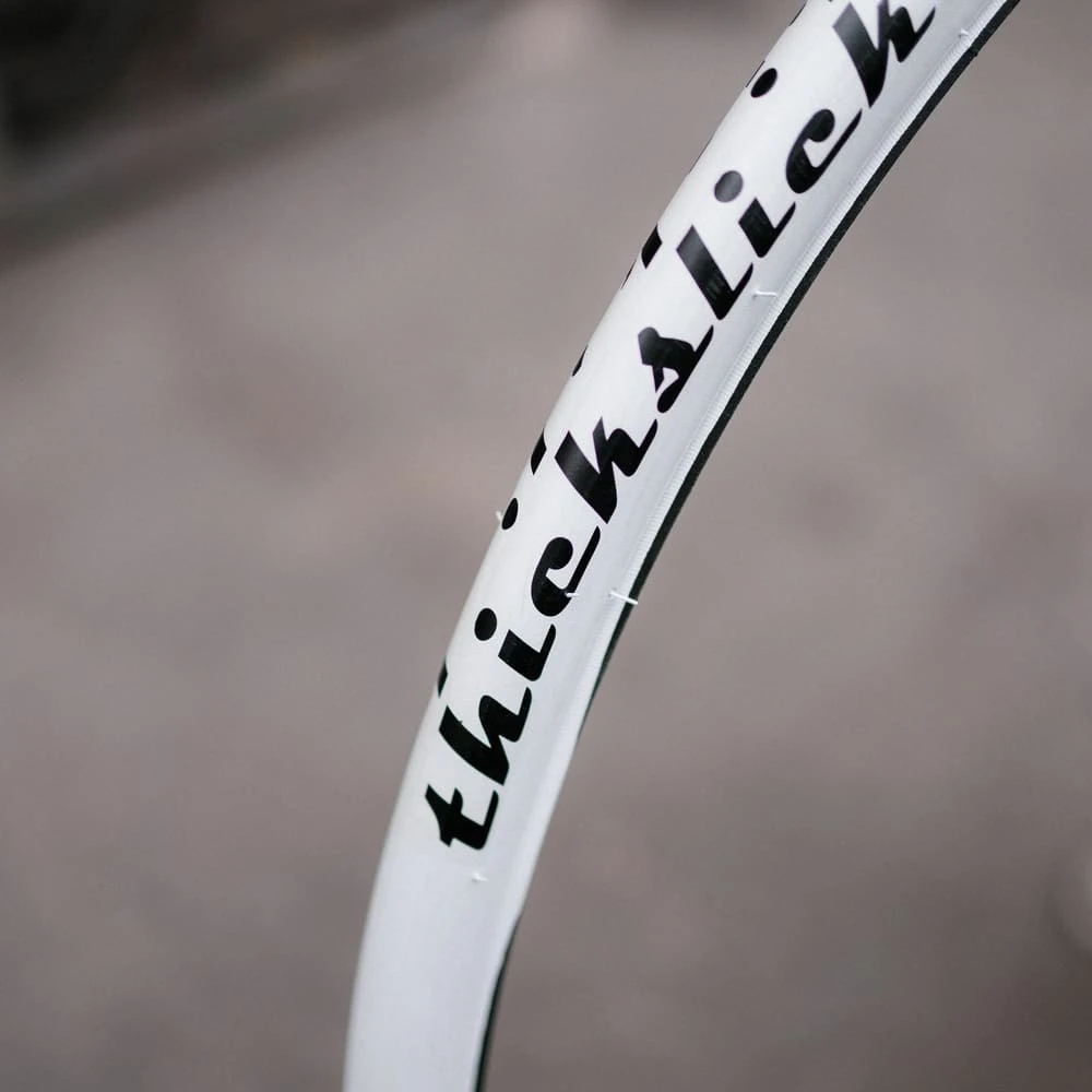 Покрышка WTB Thickslick 700x25C белая - фото 1