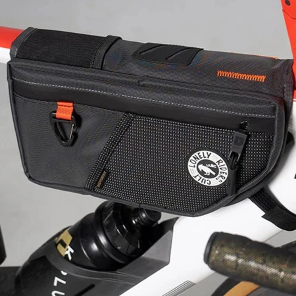 Сумка на раму ULAC GELANDE VERVE (2.0L) Top Tube Pannier Bag Noir - фото 5