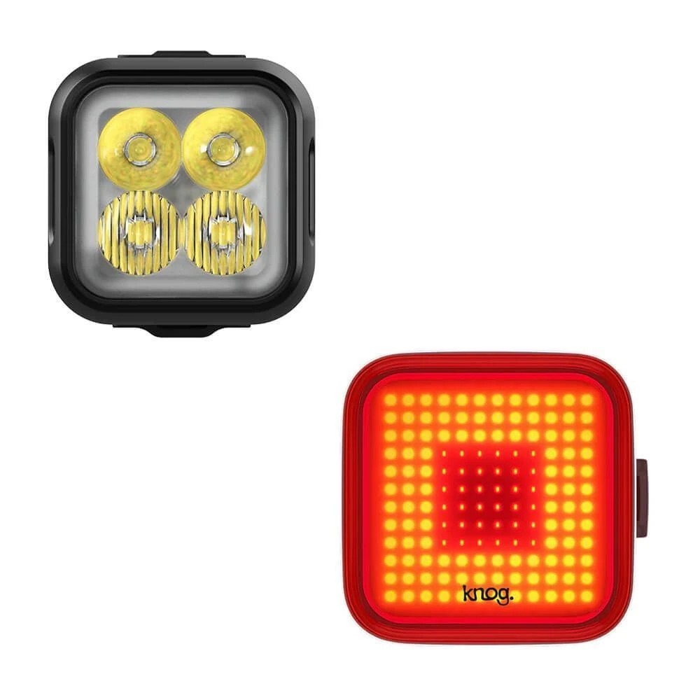 Комплект фонарей Knog Blinder 600 & Blinder Square - фото 3