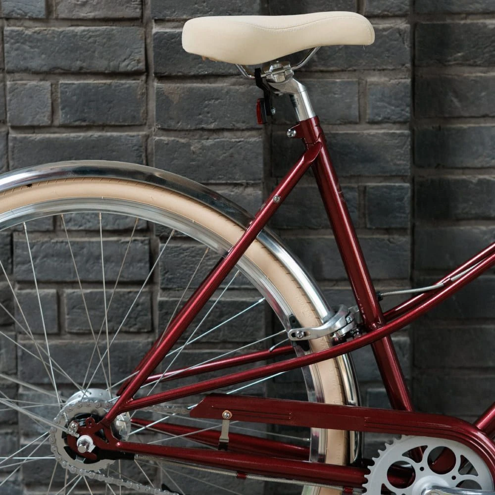 Велосипед CREME CAFERACER LADY SOLO BORDEAUX (7 speed) M - фото 5