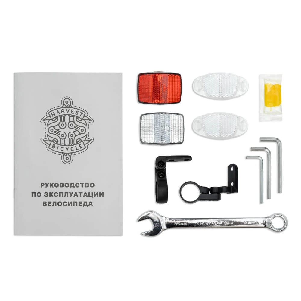 Велосипед Harvest Crop Black L 58 - фото 13