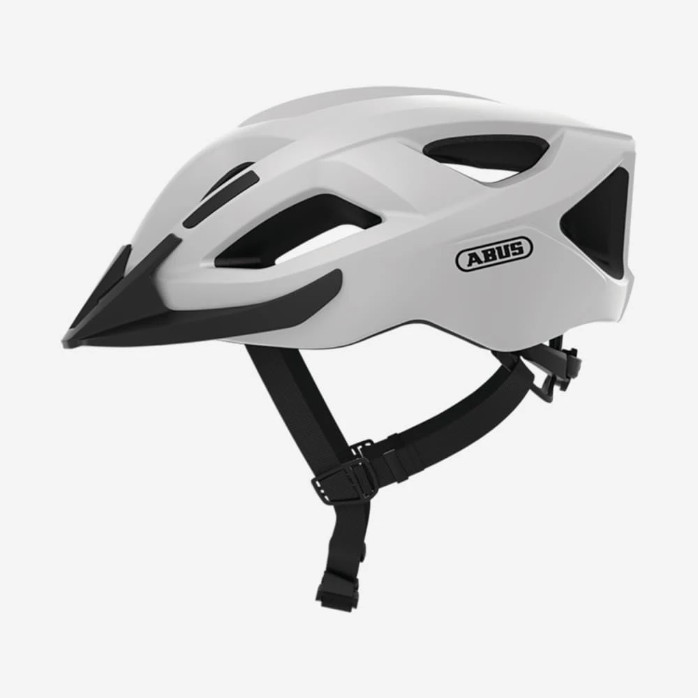Велошлем ABUS Aduro 2.1 Polar White L - фото 2
