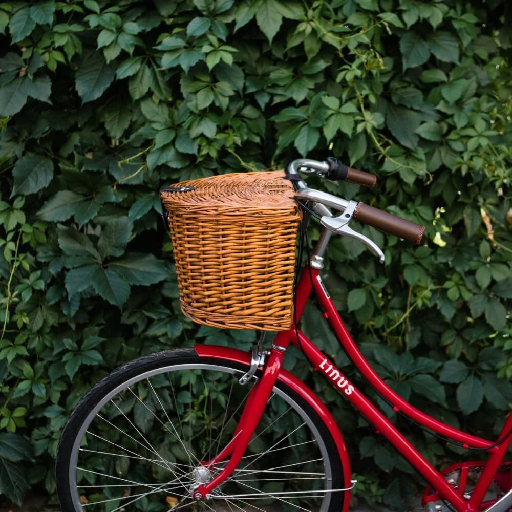 Корзина Адель Шампанская с крышкой - фото 1