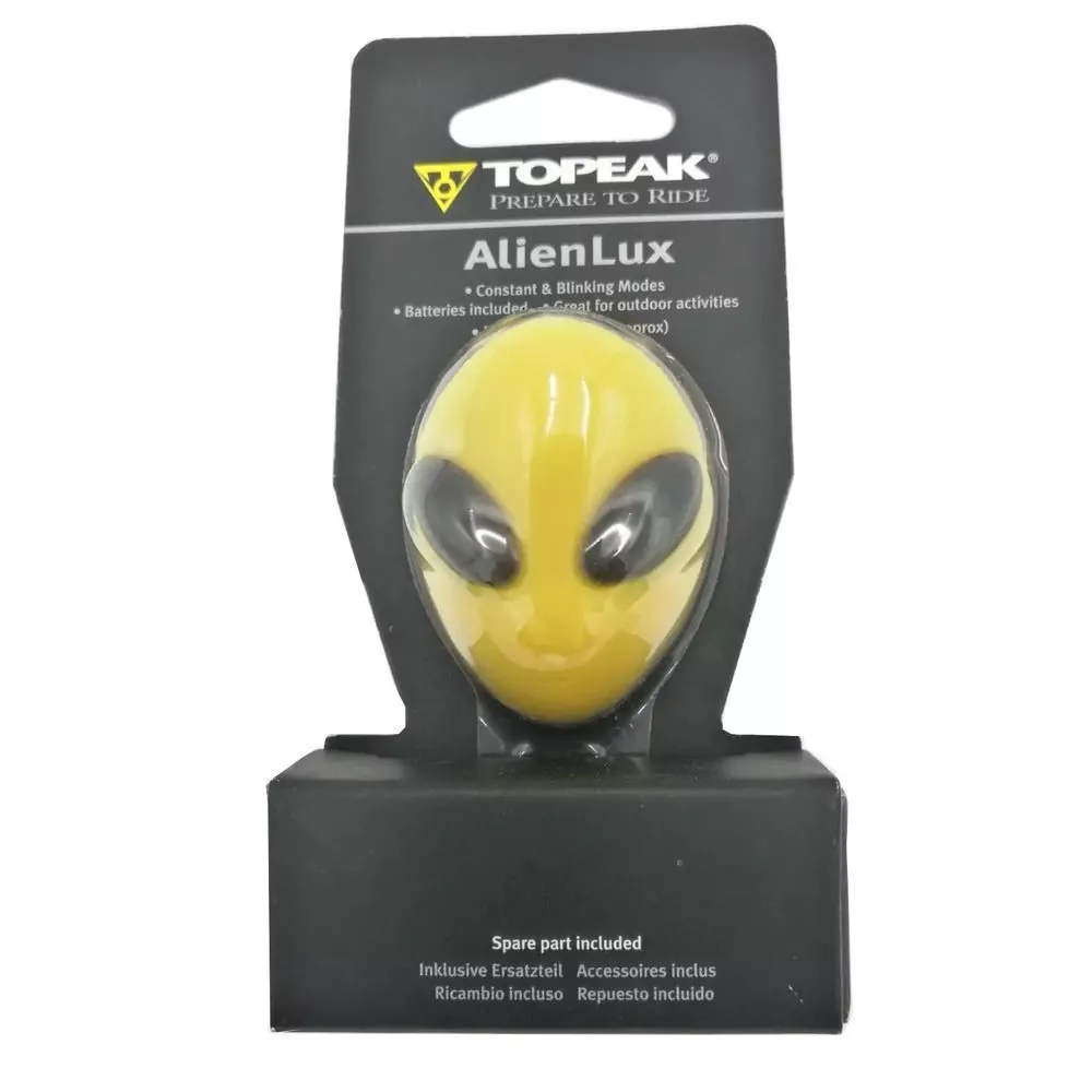 Фонарь задний Topeak Alien Lux желтый - фото 2