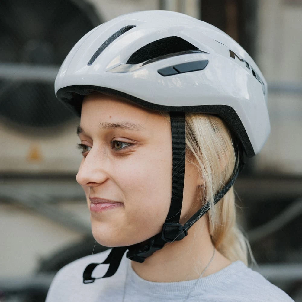 Велошлем MET Vinci MIPS White/Silver M - фото 2