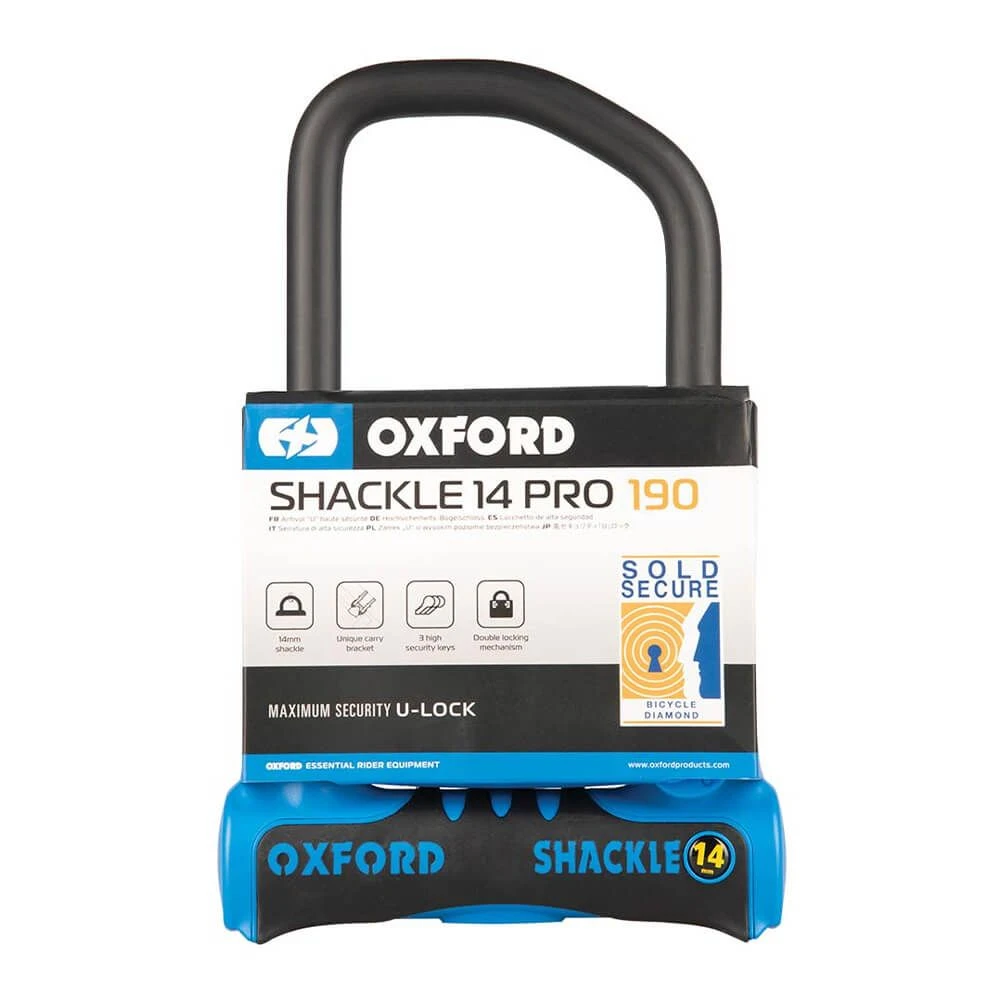 Замок Oxford Shackle 14 Pro 260мм x 117мм - фото 2