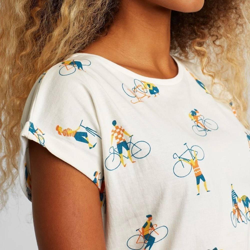 Футболка Dedicated Visby Bike People женская - фото 2