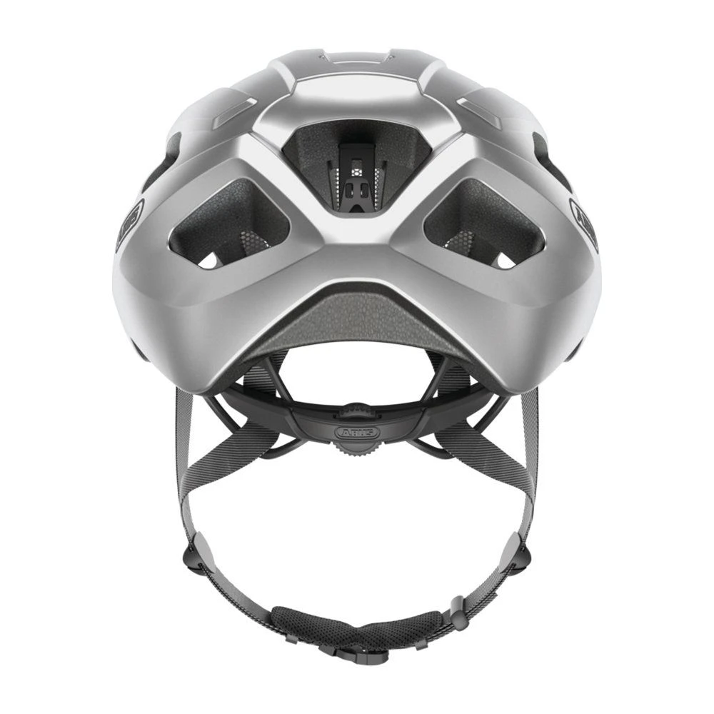 Велошлем ABUS Macator Gleam Silver L - фото 5