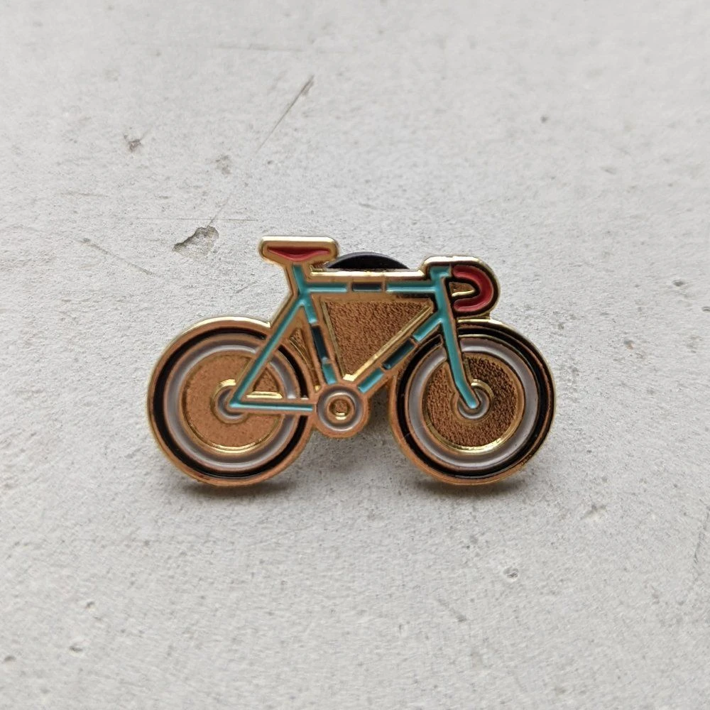 Значок it's my!bike Велосипед бирюзовый - фото 3