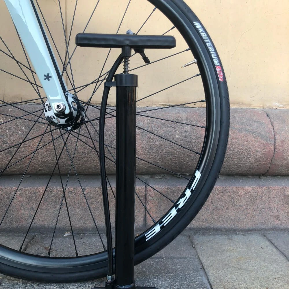 Напольный велосипедный насос M-Wave Classic SP C2 - фото 1