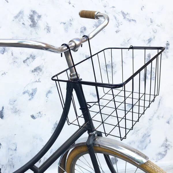 Велосипедная металлическая корзина Itsmybike черная Жирарден - фото 4