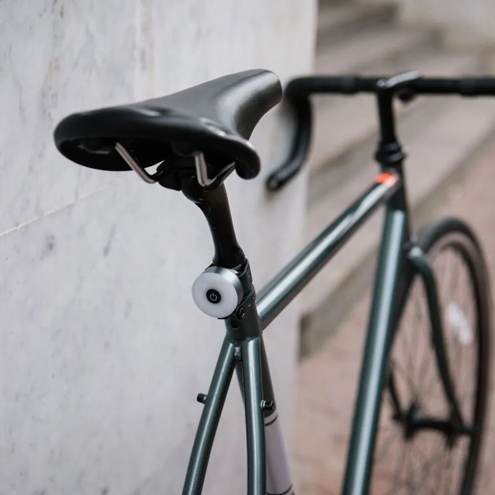 Задний велофонарь яркий и круглый - фото 4