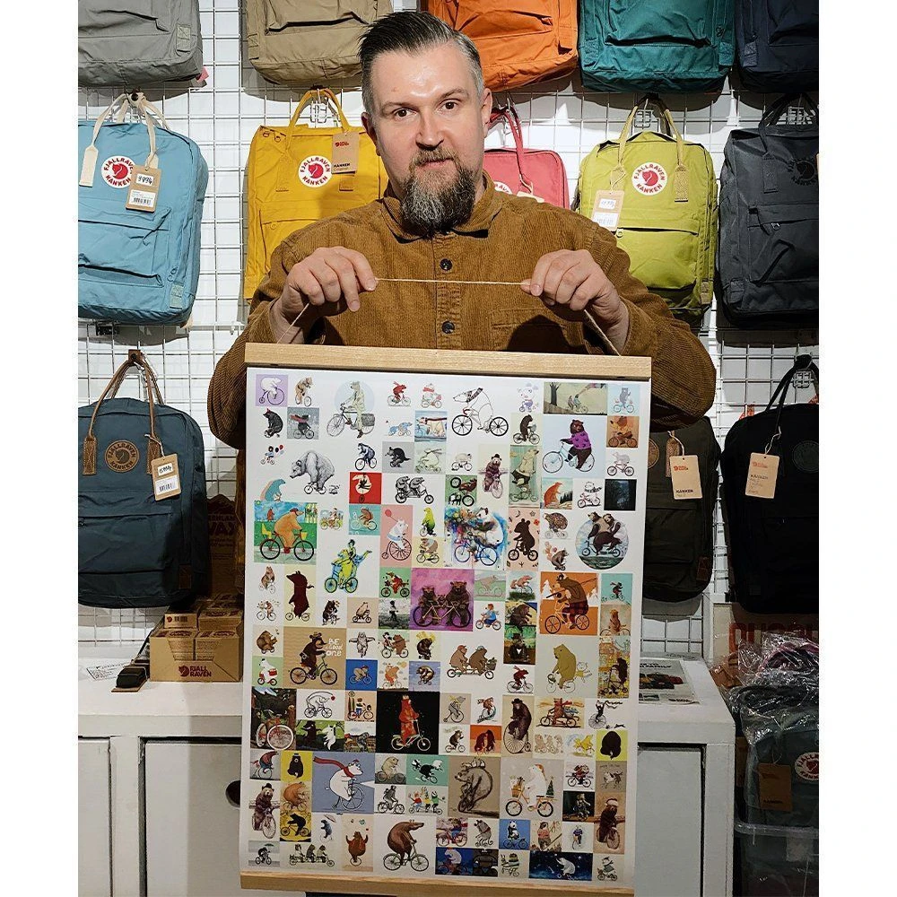 Плакат it's my!bike Пятничные медведи - фото 7