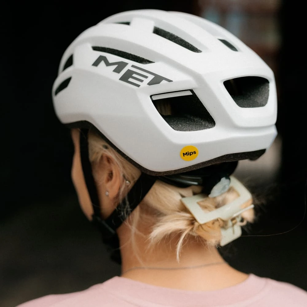 Велошлем MET Allroad MIPS White S - фото 3