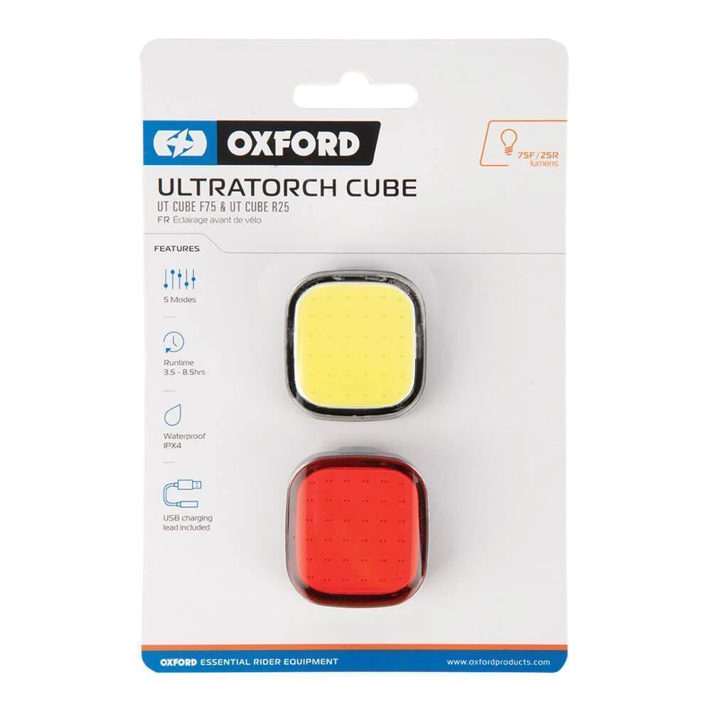 Комплект велофонарей Oxford Ultratorch Cube - фото 14
