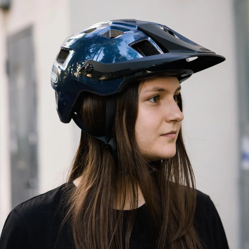Велошлем ABUS MoTrip Midnight Blue L - фото 6