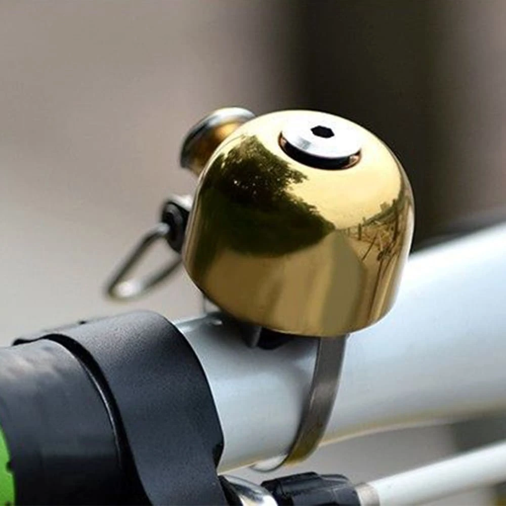 Звонок ROCKBROS ударный золотой - фото 3