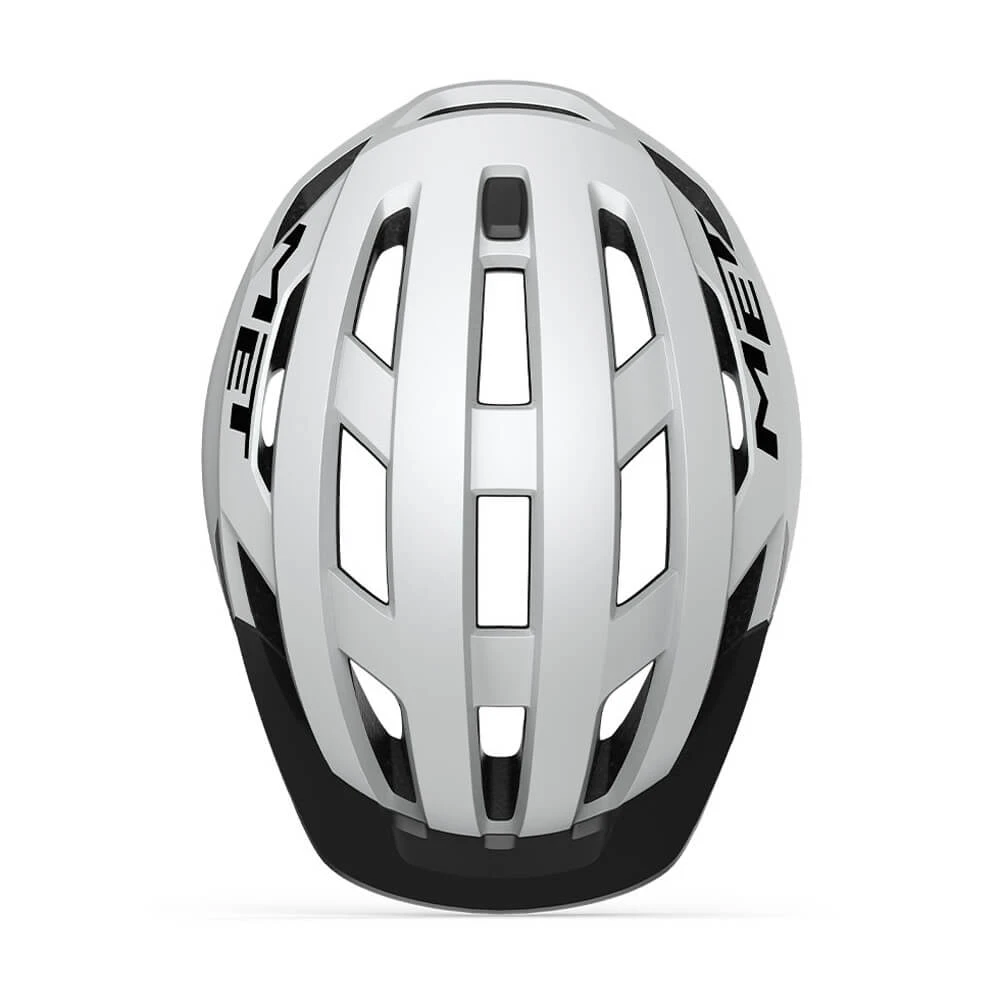 Велошлем MET Allroad Matt White L - фото 9