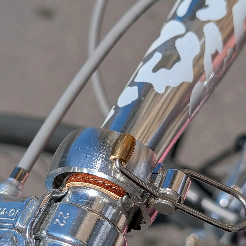 Светоотражающие наклейки it's my!bike серебряный леопард - фото 5