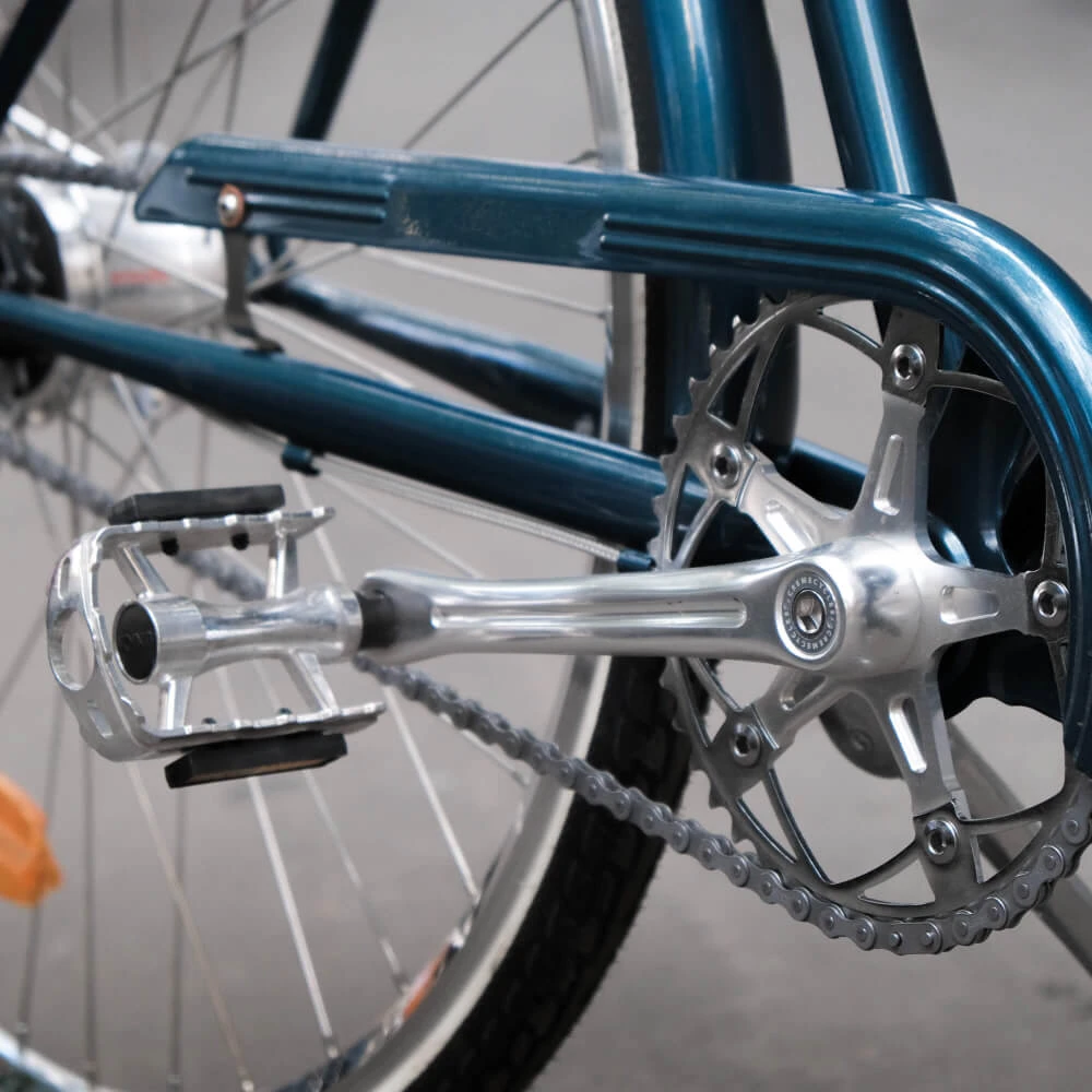 Велосипед CREME CAFERACER MAN DOPPIO / OCEAN BLUE (7 speed, dynamo) M - фото 12