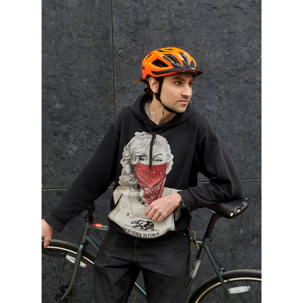 Велошлем ABUS Aduro 2.1 Shrimp Orange L - фото 12