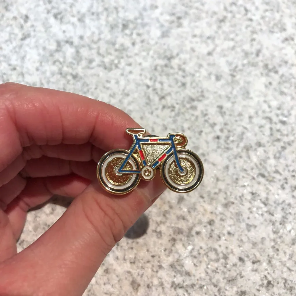 Значок it's my!bike Велосипед синий - фото 4