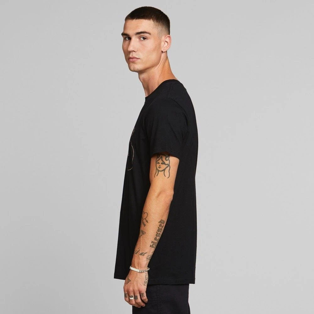 Футболка Dedicated Stockholm Rainbow Bicycle Black мужская - фото 7