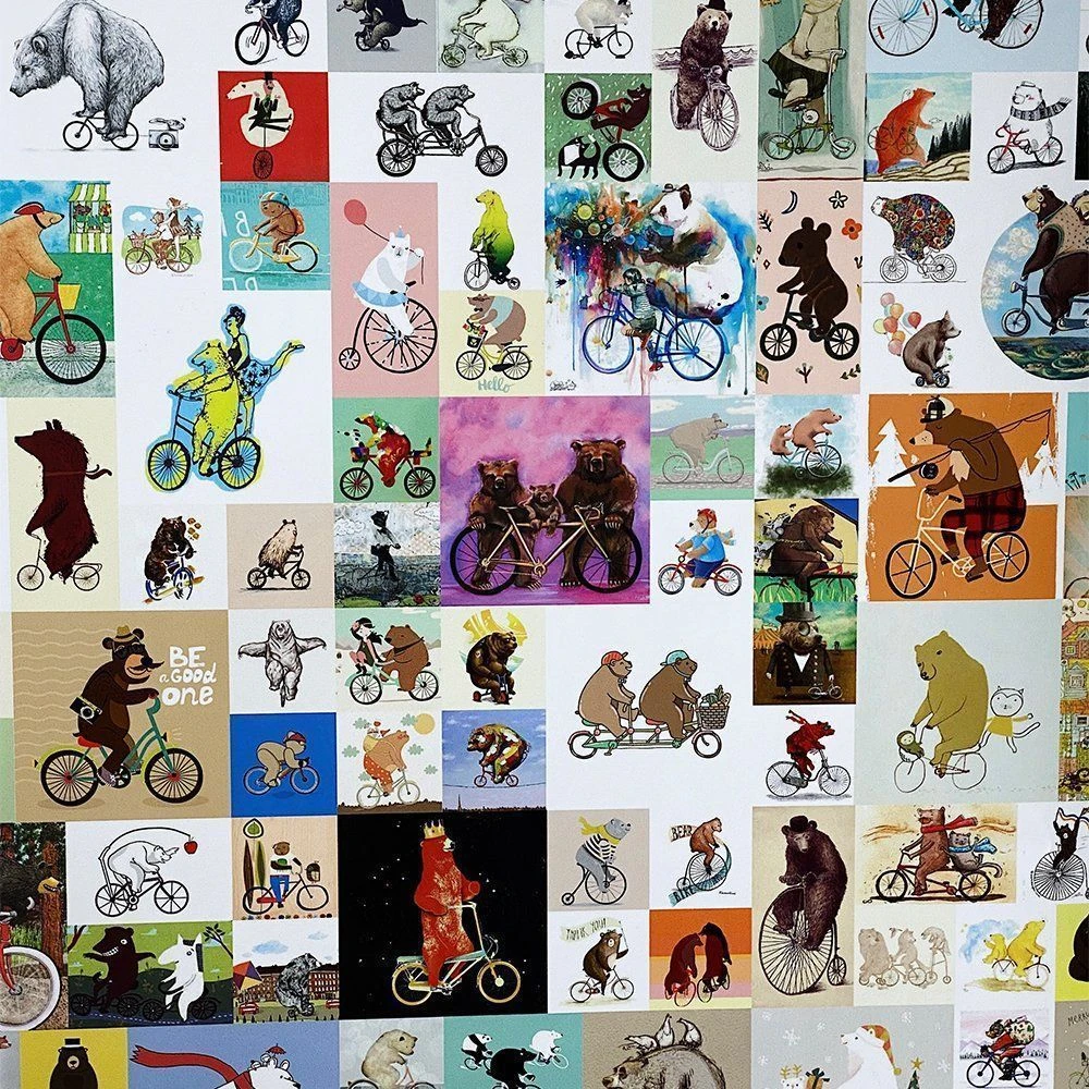 Плакат it's my!bike Пятничные медведи - фото 2