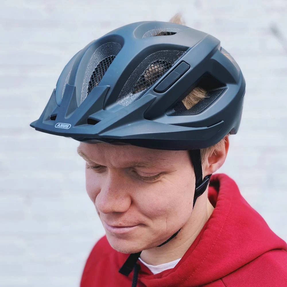 Велошлем ABUS Aduro 2.1 Velvet Black M - фото 7