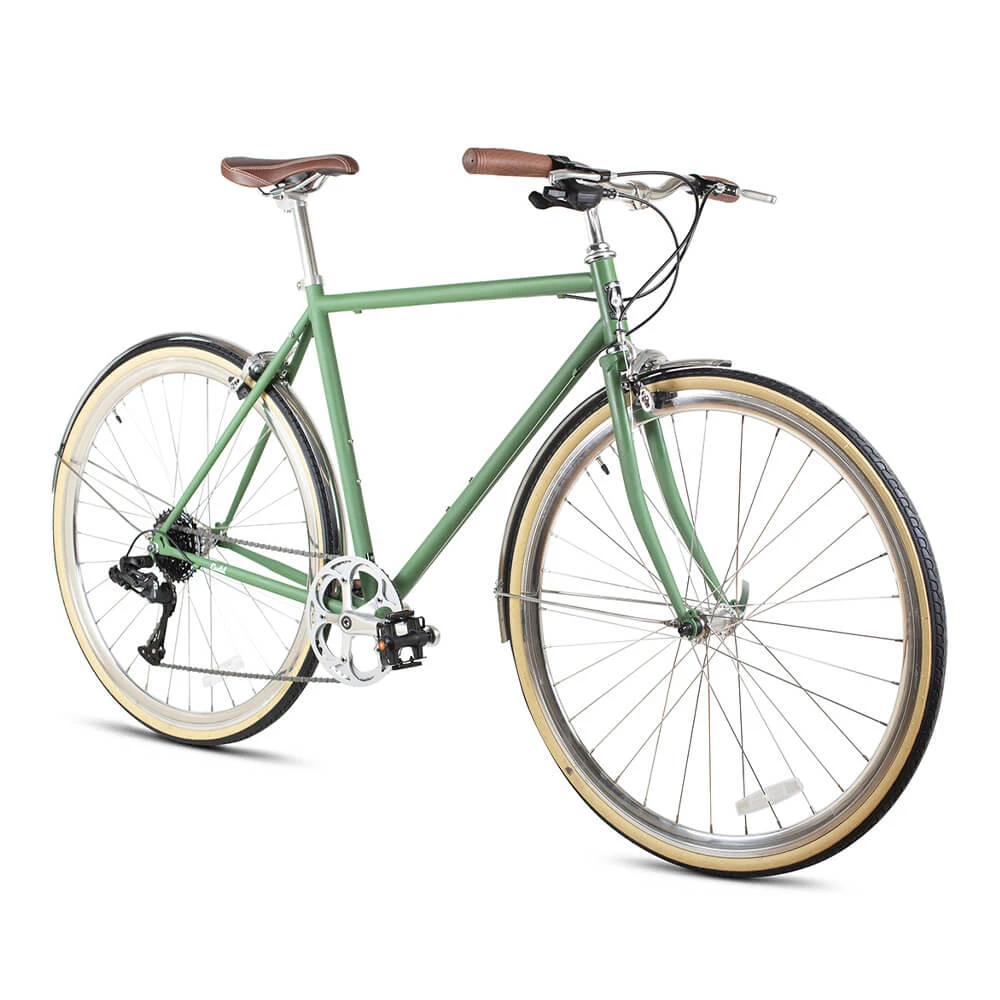 Велосипед 6KU Odyssey 8spd City Bike 54 Silverlake Green - фото 11