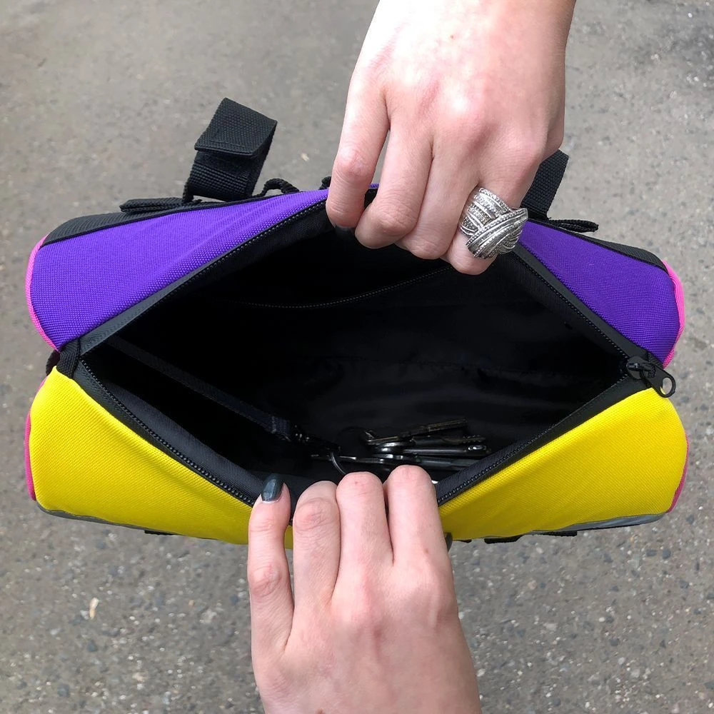 Велосумка на руль it’s my!bike color block - фото 6