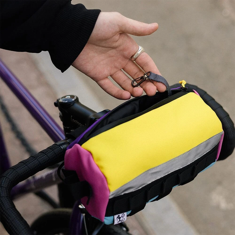Велосумка на руль it’s my!bike МАЛАЯ color block - фото 6