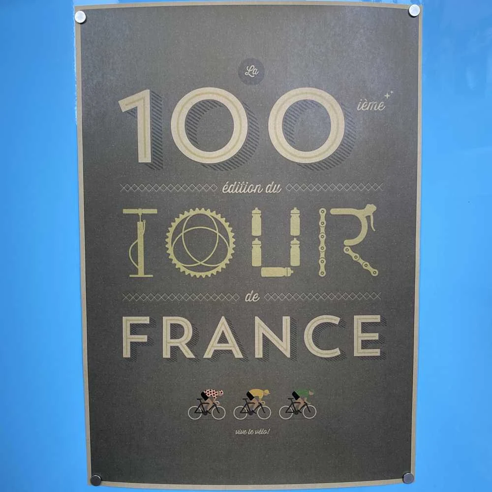 Винтажные постеры с велосипедом (разные дизайны) - фото 12